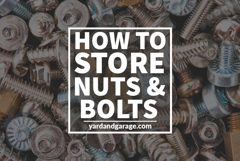 Large assortment of nuts, bolts and screws