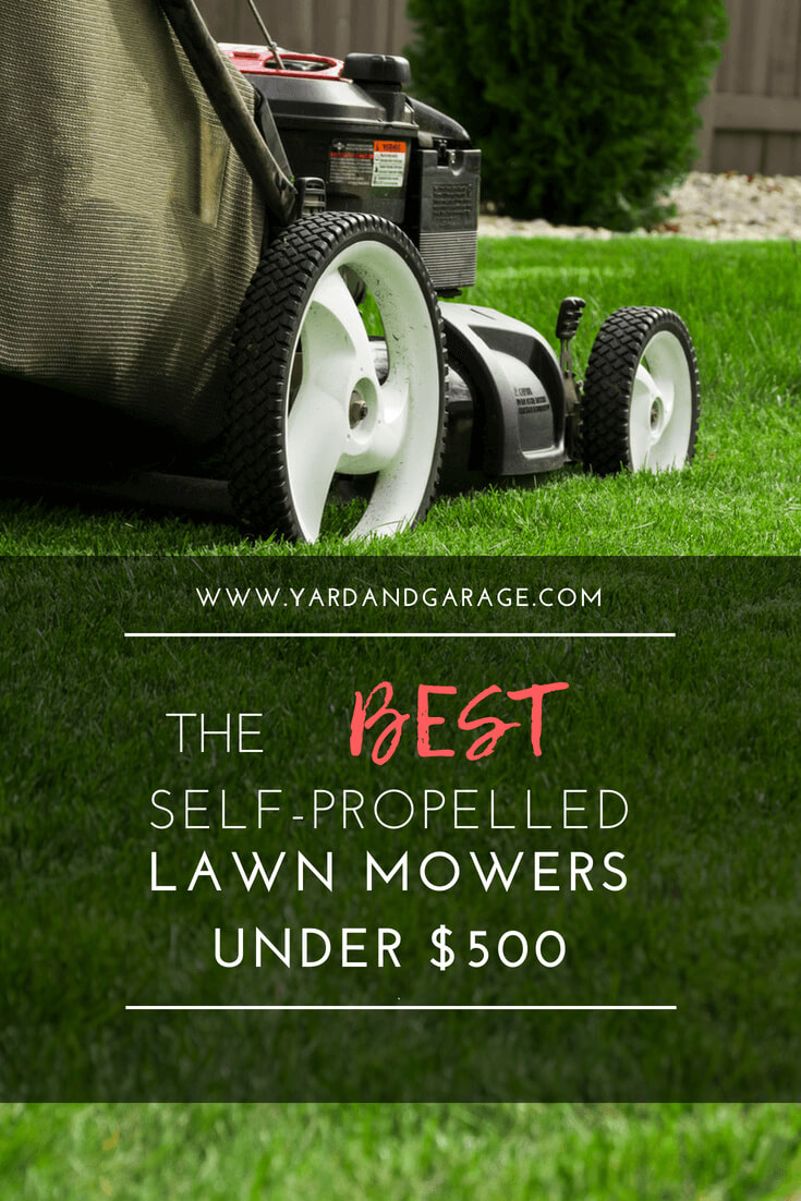 Find the perfect self-propelled lawn mower.