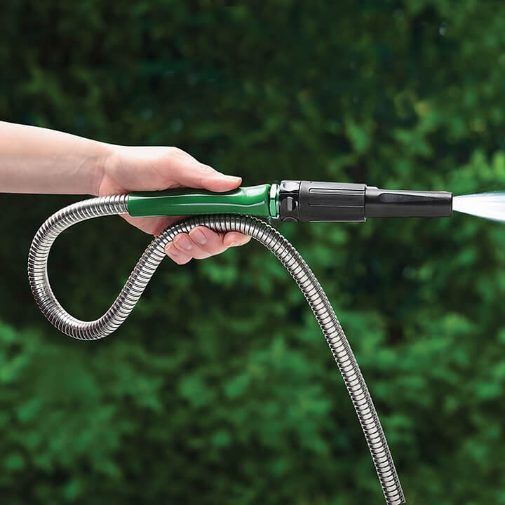 stainless steel garden hose