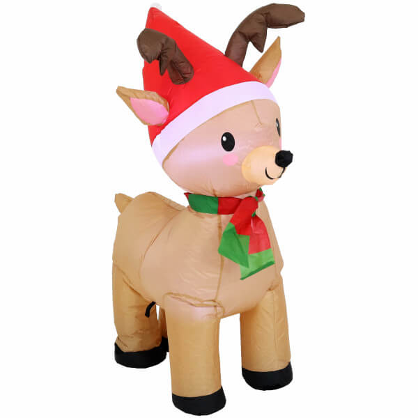 inflatable reindeer Christmas decoration