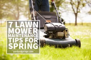 lawn mower maintenance tips spring