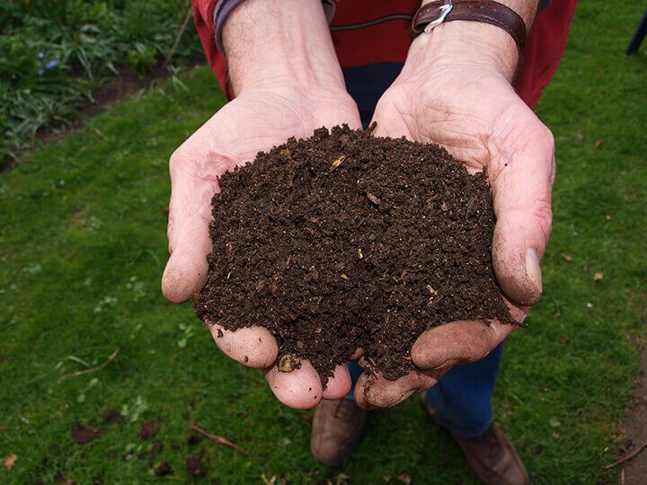 Compost soil