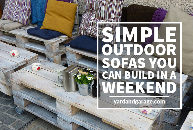 Diy Outdoor Sofa Plans 10 Outdoor Couches You Can Build For Your Deck And Patio Yard And Garage