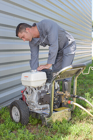 gas powered cleaner