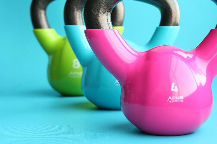 kettlebells