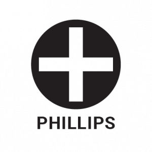 Phillips screw outline