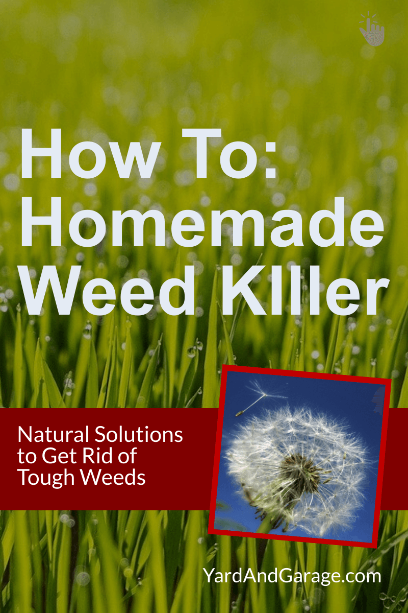 Make your own weed killer at home