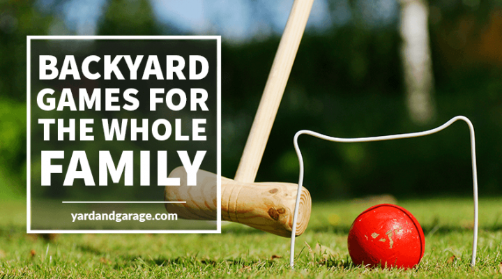 Fun backyard family games