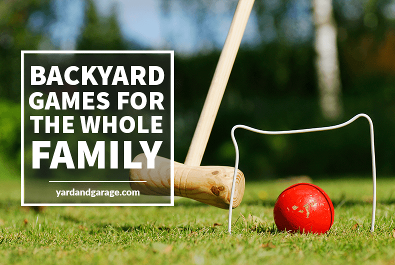 Fun backyard family games