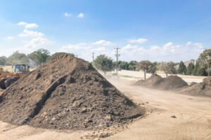 pile of topsoil and compost