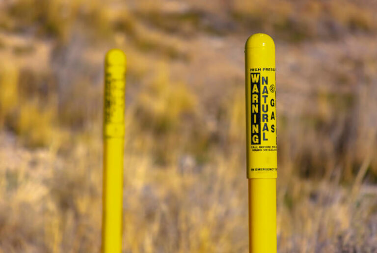 How Deep Are Gas Lines Buried? (And Other Utilities) Yard and Garage